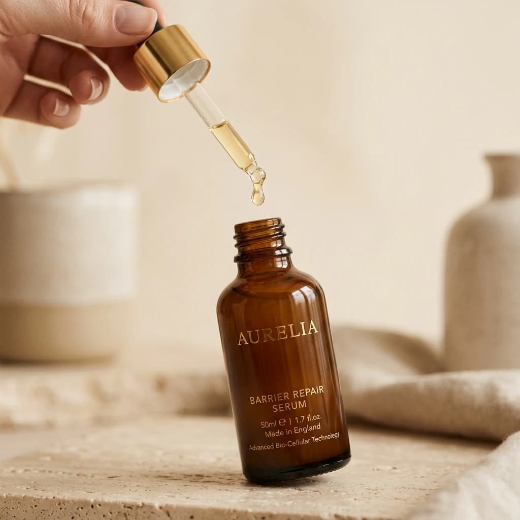 AURELIA Barrier Repair Serum detail perspective